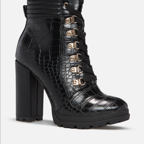 Black heeled booties NWT - Picture 6 of 7